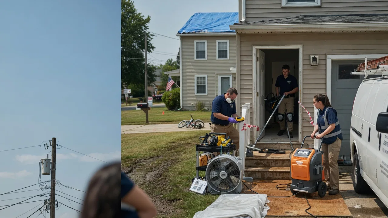 Water Damage Repair in Ellery, IL near me